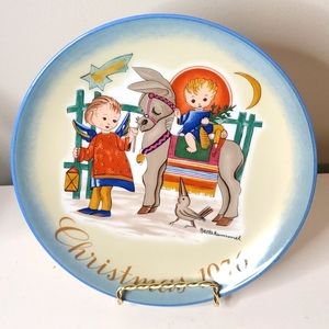 Vintage B Hummel Sacred Journey Plate
